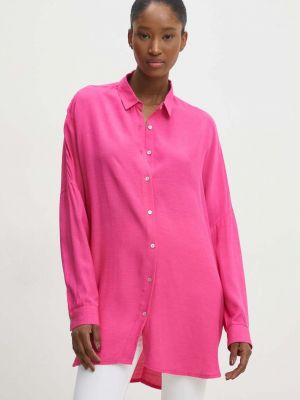 Košulja bootcut Answear Lab ružičasta