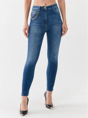 Jeans skinny Elisabetta Franchi blu