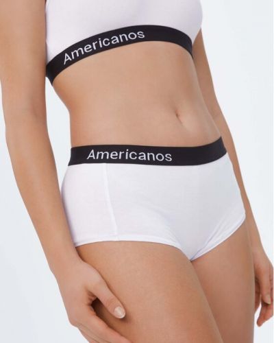 Bokserki Americanos, biały
