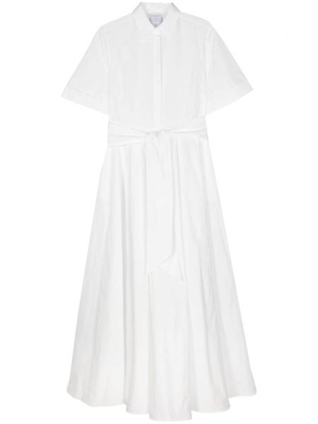 Dlouhé šaty Sara Roka bílé
