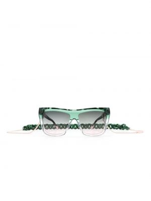 Okulary przeciwsłoneczne Missoni Eyewear zielone