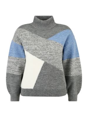 Меланжов пуловер Wallis Petite сиво