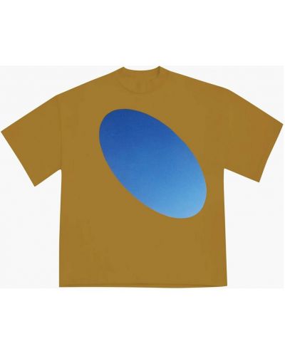T-shirt Yeezy - Brązowy