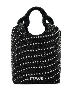 Shopper handtasche Staud schwarz