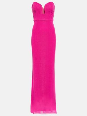 Hosszú ruha Rebecca Vallance rózsaszín