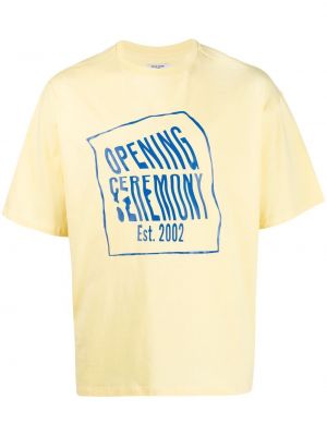 Camiseta Opening Ceremony amarillo