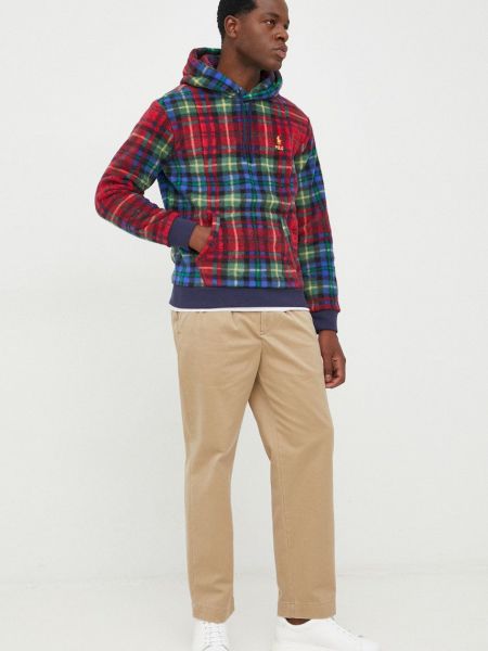 Pamučne chino hlače Polo Ralph Lauren zelena