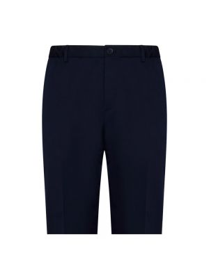 Pantalones chinos de lana Calvin Klein azul