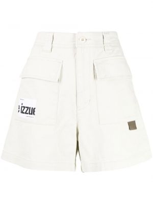 Shorts cargo avec poches Izzue blanc
