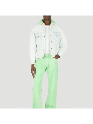 Proste spodnie Notsonormal zielone