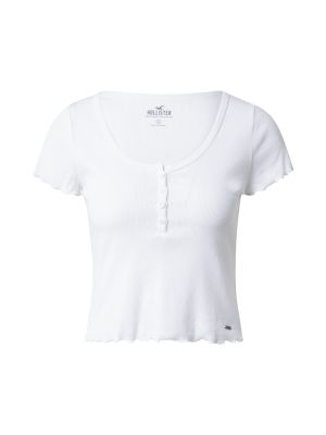 T-shirt Hollister bianco