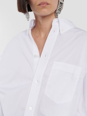Camicia a righe Balenciaga bianco