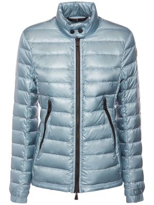 Najlonska pernata jakna Moncler Grenoble plava