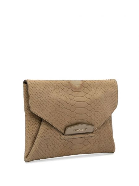 Pochette Givenchy Pre-owned marron