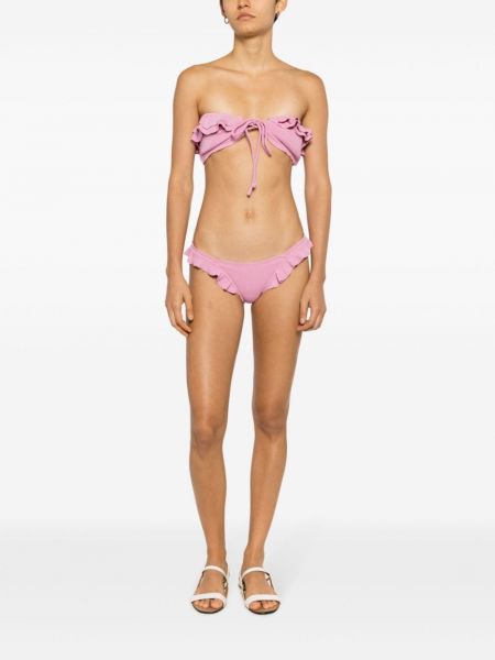 Bikini mit rüschen Clube Bossa pink