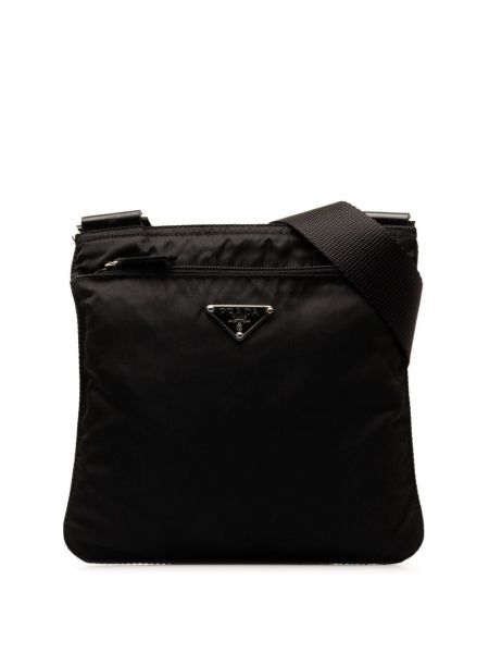 Τσάντα χιαστί Prada Pre-owned μαύρο