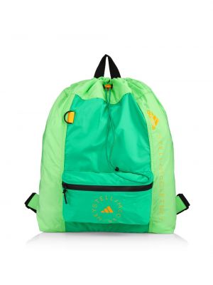 Спортивный рюкзак на шнурке ASMC adidas by Stella McCartney зеленый