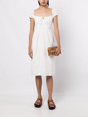 Sukienka midi Reformation biała
