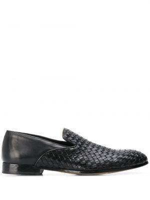 Loafers med slip-on Doucal's svart