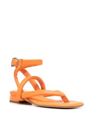 Leder sandale Alysi orange