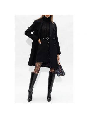 Mini falda de lana Etro negro