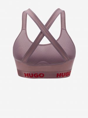 Športová podprsenka Hugo fialová