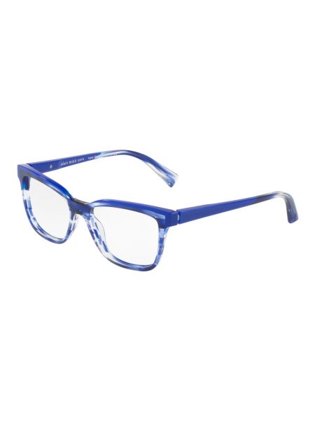 Okulary w paski Alain Mikli niebieskie