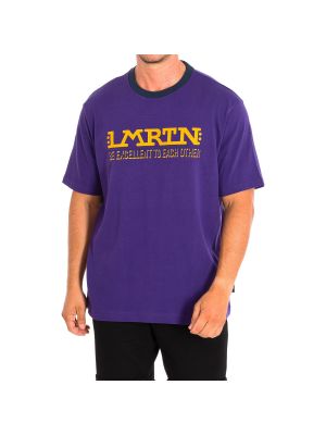 Tričko s krátkými rukávy La Martina fialové
