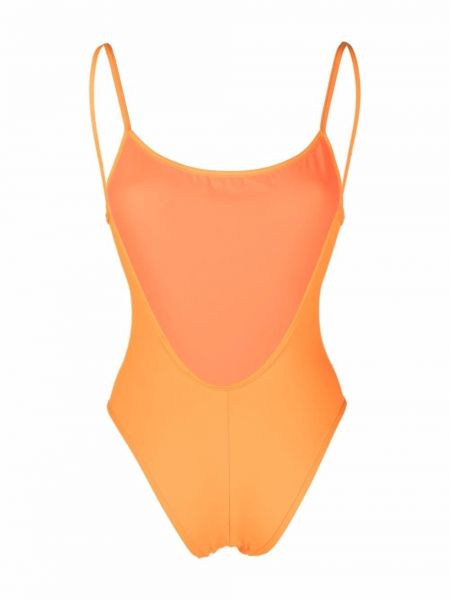 Badeanzug mit rückenausschnitt Manokhi orange