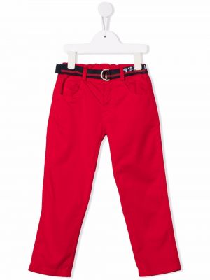 Pantaloni chino Lapin House rosso