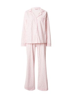 Pidžama s uzorkom srca Boux Avenue bijela