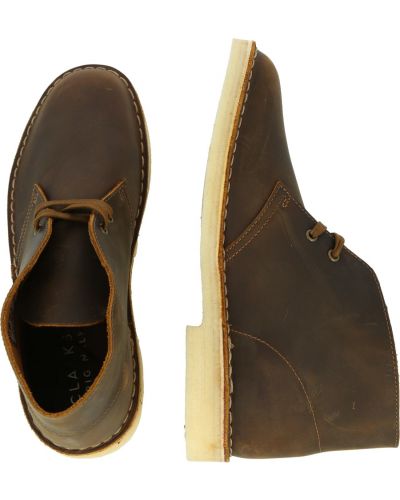 Ilgaauliai batai Clarks Originals ruda