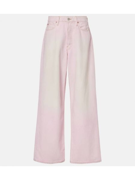 Låg midja jeans Acne Studios rosa