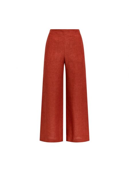 Spodnie relaxed fit Maliparmi czerwone