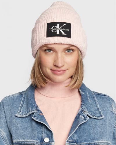 Sapka Calvin Klein Jeans rózsaszín