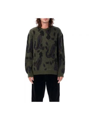 Sweter z wzorem paisley Carhartt Wip zielony