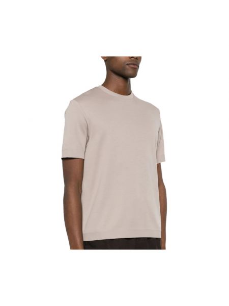 T-shirt mit rundem ausschnitt Herno grau