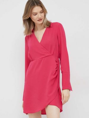 Mini šaty Vero Moda růžové