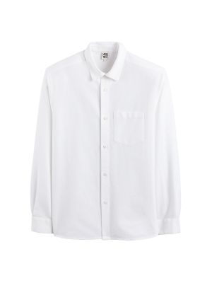 Camisa manga larga oversized La Redoute Collections blanco