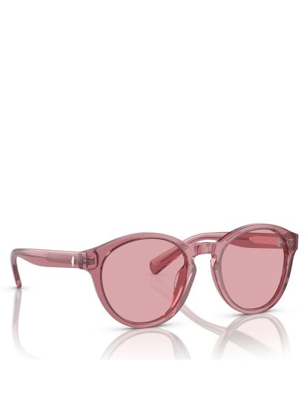 Okulary przeciwsłoneczne Polo Ralph Lauren różowe