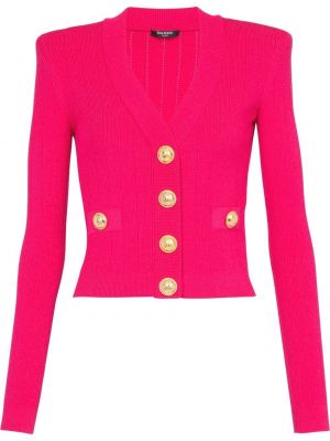 Strikkegenser Balmain rosa