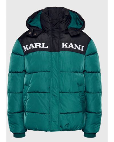 Retro téli dzseki Karl Kani - zöld
