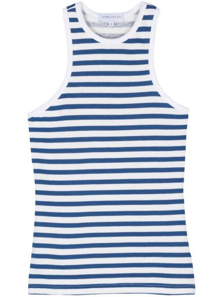 Stribet tanktop Ioana Ciolacu blå