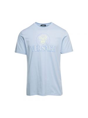 Koszulka Versace niebieska