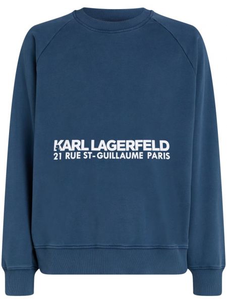 Collegepaita Karl Lagerfeld sininen