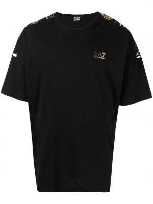 T-shirt Ea7 Emporio Armani svart