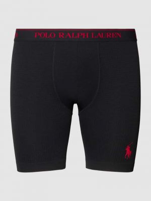 Bokserki slim fit z siateczką Polo Ralph Lauren Underwear czarne