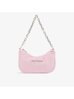 Велюровая сумка Juicy Couture розовая
