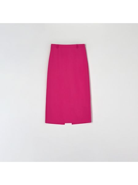 Sukňa z polyesteru Sinsay - ružová