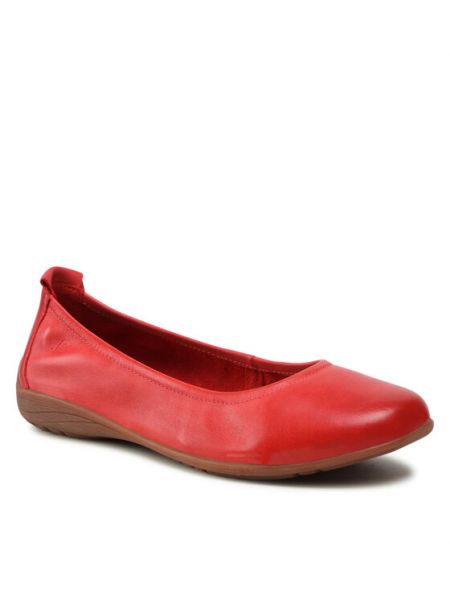 Balerina cipők Josef Seibel piros